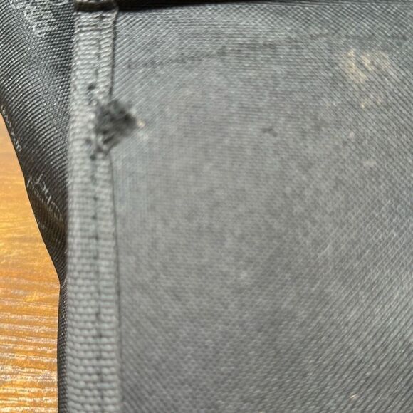 Pampered Chef Tote Traveler Black Consultant Bag Large Compartments Padded - Picture 9 of 14